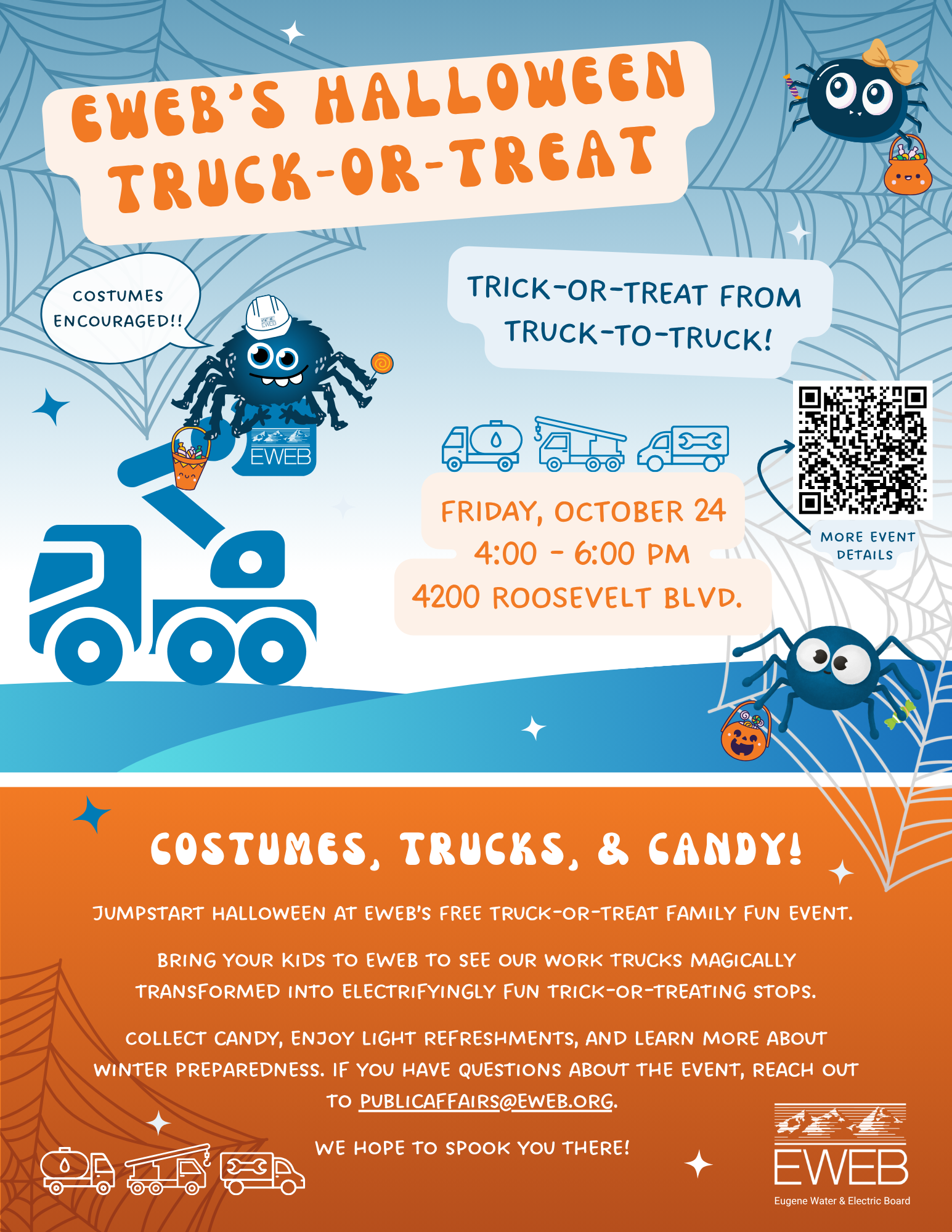 Truck or treat poster