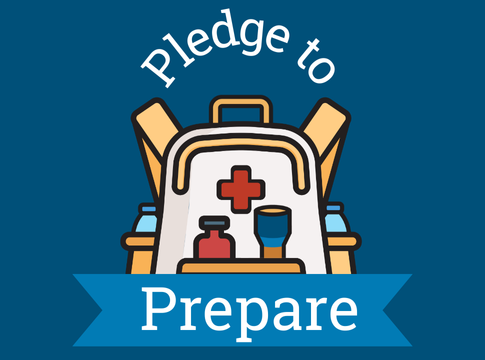 Pledge to Prepare banner