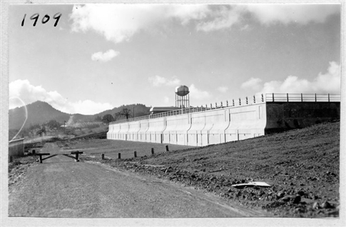 historic view of college hill reservoir
